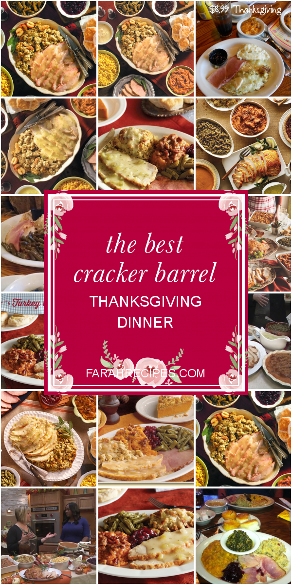 The Best Cracker Barrel Thanksgiving Dinner - Most Popular Ideas of All
